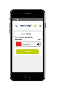 mobeye minipir intruder alarm with app function