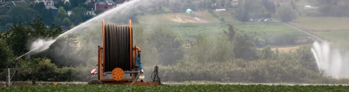 Mobeye irrigation hose reel alert