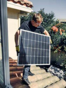 installing solar panels