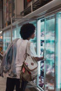 Supermarket freezer