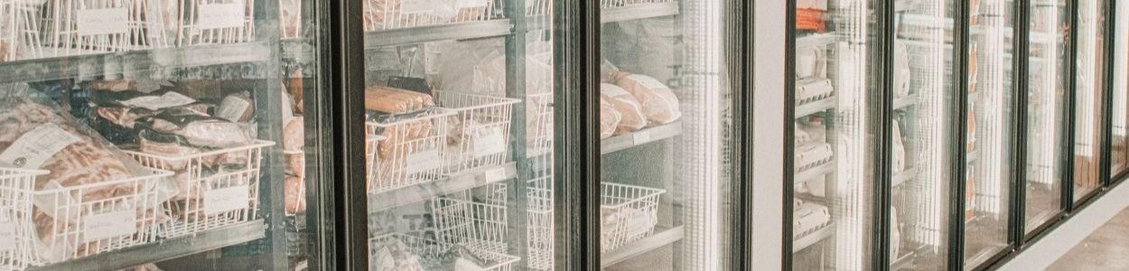 super market freezer, temperature monitoring